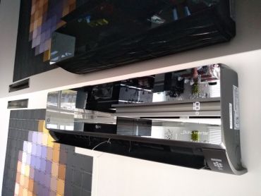 Budynek mieszkalny-klimatyzacja salonu